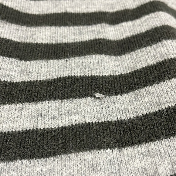 BLACK & GREY AMERICAN FLAG‎ KNIT PULLOVER SIZE M - Picture 6 of 8